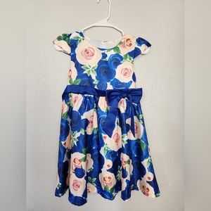 Floral Satin dress (8)